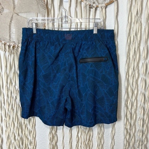 Mack Weldon Navy and Teal Swim Trunk size XL - Picture 3 of 8